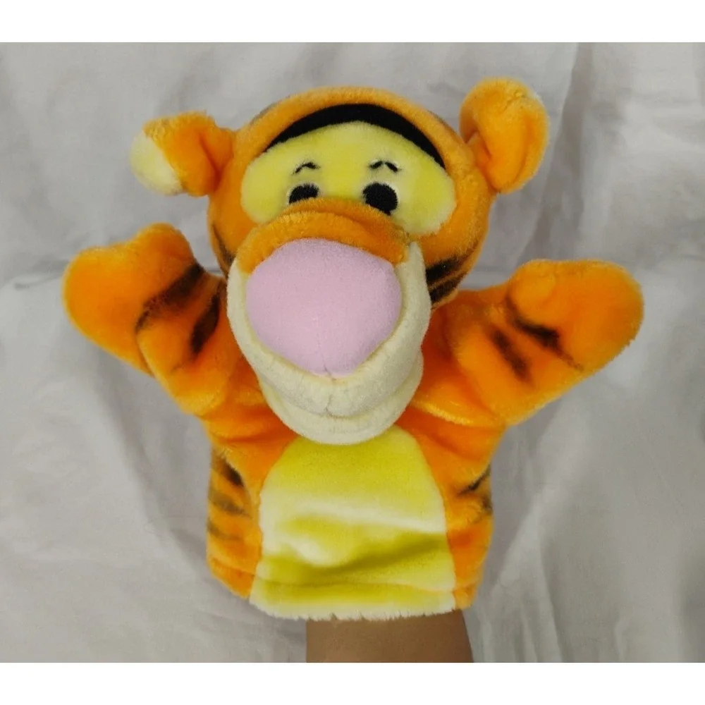 Walt Disney Tigger Small Bean Bag Plush, Puppet & Lagoon Store Plush 3pc‎ Lot